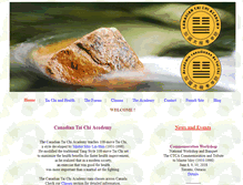 Tablet Screenshot of canadiantaichiacademy.org